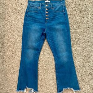 🍀2/$22 LOFT Kick Crop Flare Women's Jeans